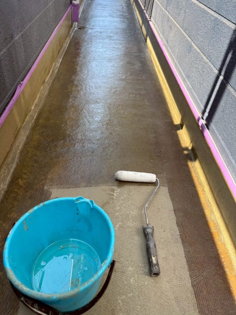 樹脂下塗り
