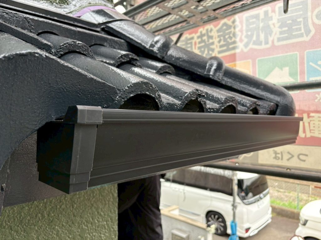 雨樋　交換完了