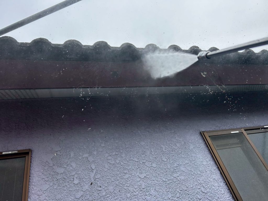 鼻隠し　高圧洗浄
